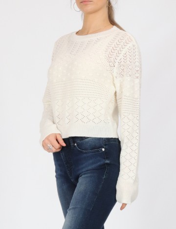 
						Bluza Pieces, alb