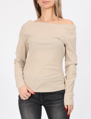 
						Bluza Only, crem