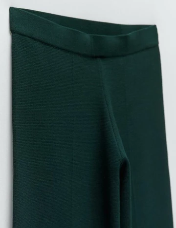 Pantaloni Zara, verde, M