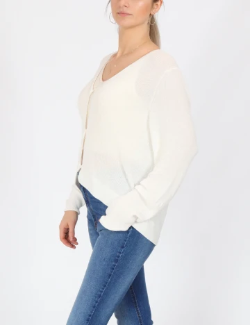 Cardigan Vero Moda, alb