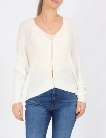 Cardigan Vero Moda, alb