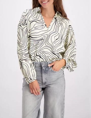 
						Camasa Vero Moda, ecru