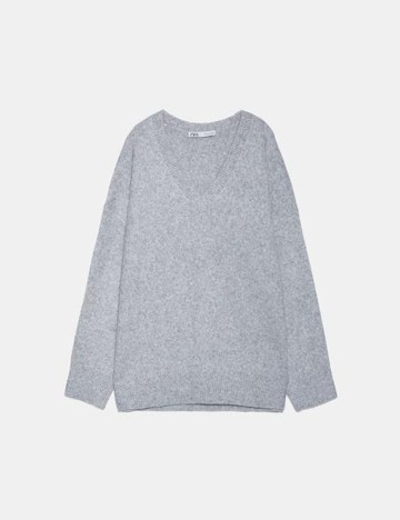 Pulover Zara, gri, S