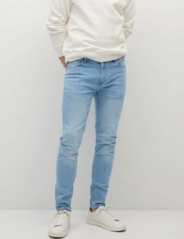 Blugi Mango, bleu