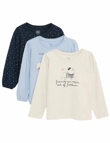 
						Set bluze 3 bucati Cool Club, mix culori