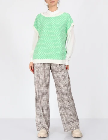 Pantaloni Vero Moda, crem