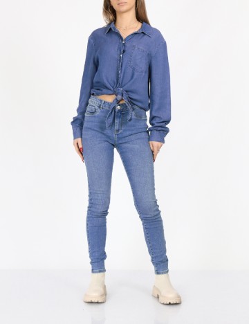 
						Blugi Vero Moda, albastru