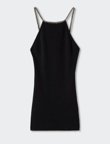 Rochie scurta Mango, negru