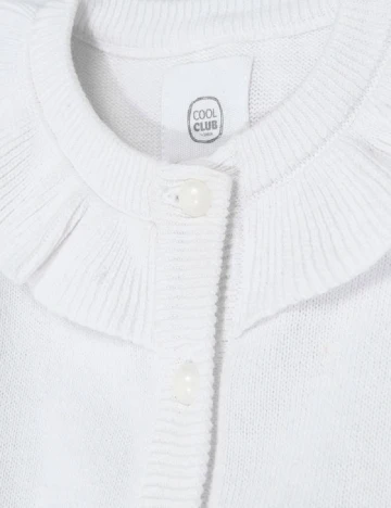 Cardigan Cool Club, alb