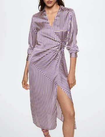 Rochie medie Mango, mov Mov