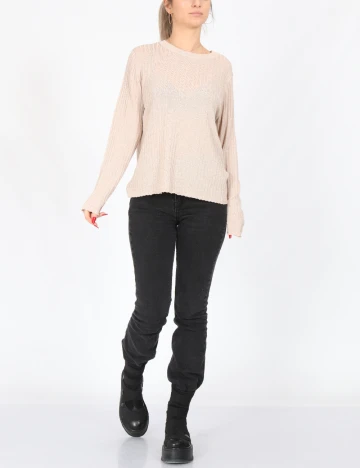 Bluza Only, crem
