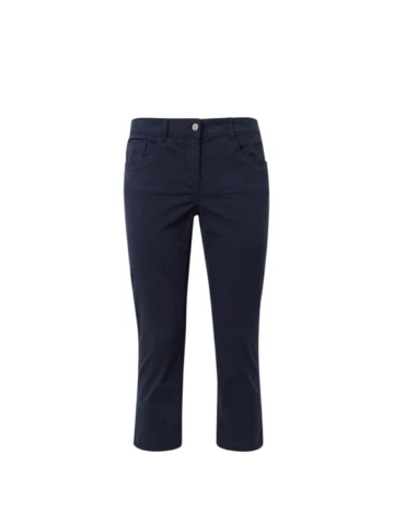Pantaloni Zara, bleumarin, 38 Albastru