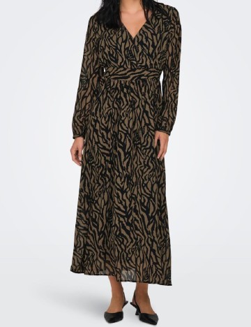 
						Rochie lunga Only, maro