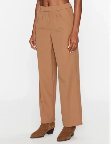 Pantaloni Jacqueline de Yong, maro
