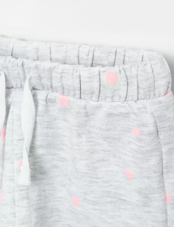 Set pantaloni 2 perechi Cool Club, roz/gri