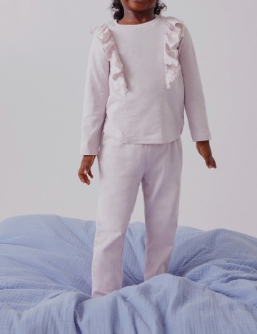 
						Pijama Mango Kids, roz pal