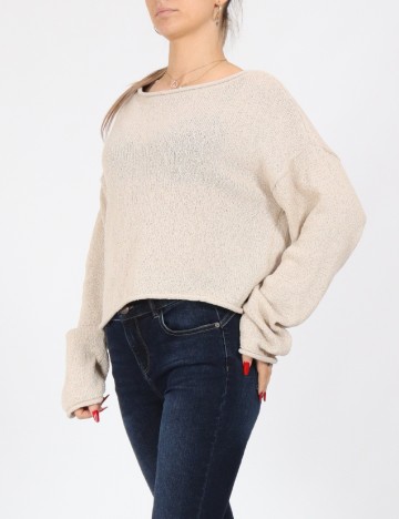 
						Bluza Only, crem