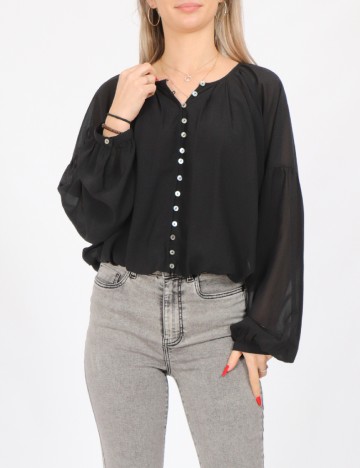 
						Top Only, negru