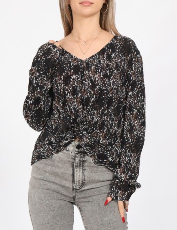 
						Bluza Jacqueline de Yong, negru