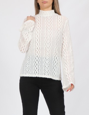 
						Bluza Only, alb