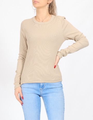 
						Bluza Only, bej