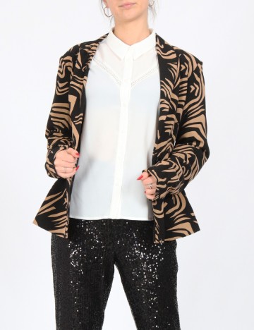 
						Sacou Vero Moda, maro/negru