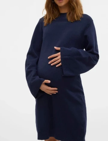Rochie scurta Mamalicious, bleumarin