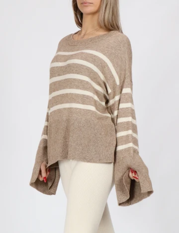 Bluza Only, maro deschis
