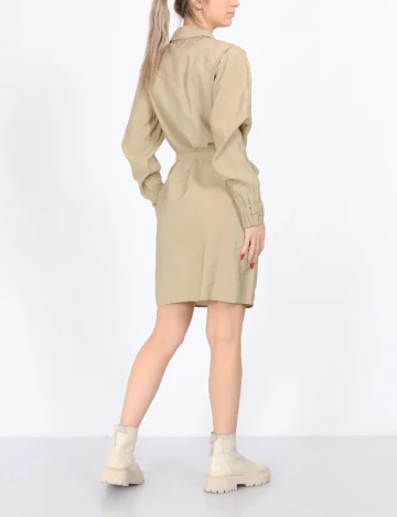 Rochie scurta Object, bej