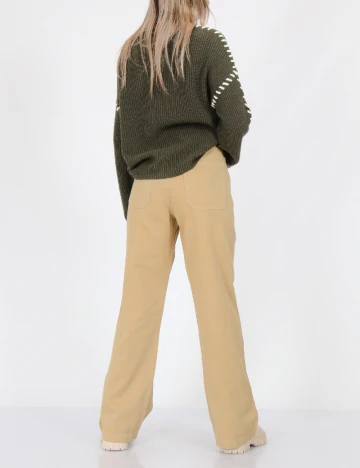 Pantaloni Object, verde