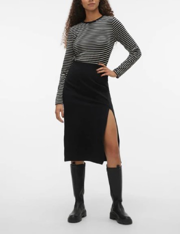 
						Fusta Vero Moda, negru