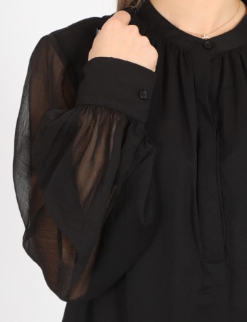 Bluza Pieces, negru