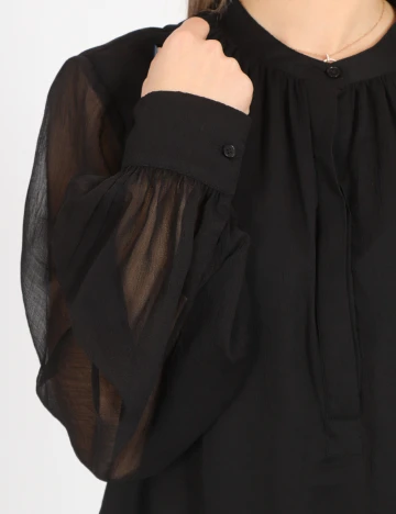 Bluza Pieces, negru