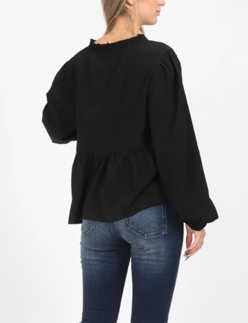 Bluza Pieces, negru