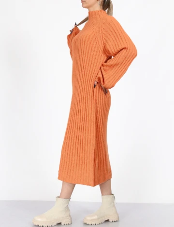 Rochie medie Vero Moda, portocaliu