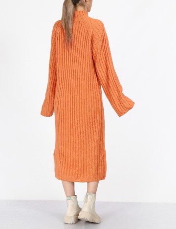 Rochie medie Vero Moda, portocaliu