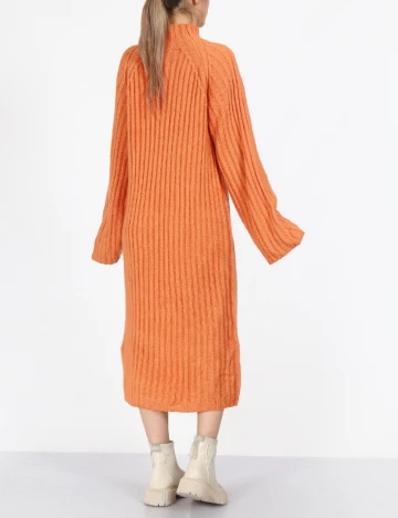 Rochie medie Vero Moda, portocaliu