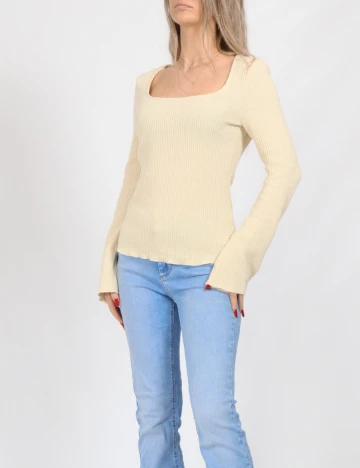 Bluza Vero Moda, ecru