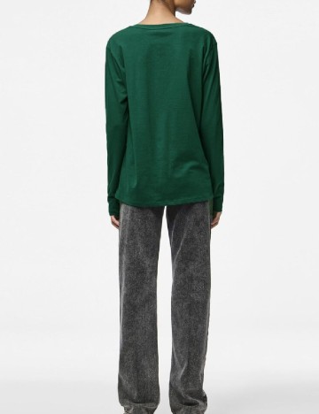Bluza Pieces, verde