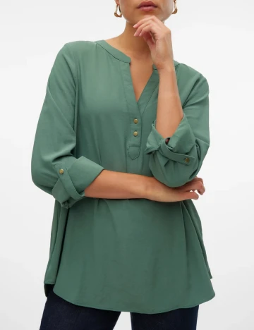 Camasa Oversize Vero Moda, verde Verde