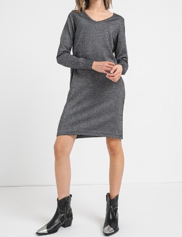 
						Rochie scurta Vero Moda, argintiu