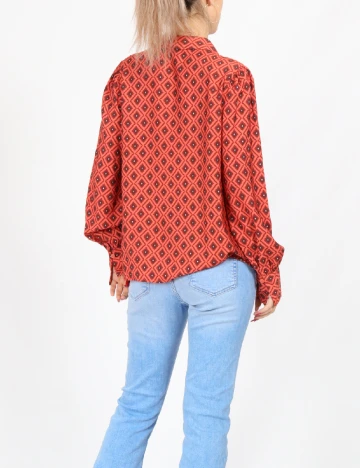 Camasa Vero Moda, portocaliu