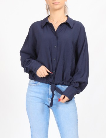 
						Camasa Vero Moda, bleumarin