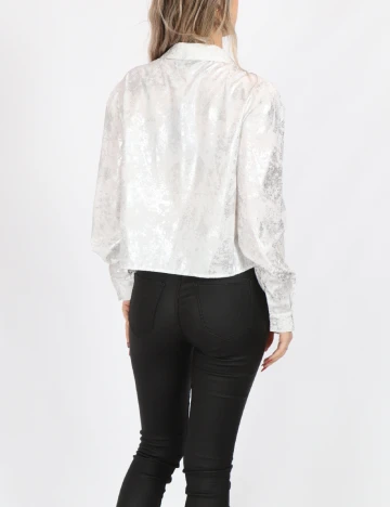 Camasa Pieces, alb