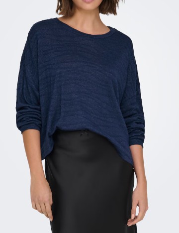 
						Bluza Only, bleumarin