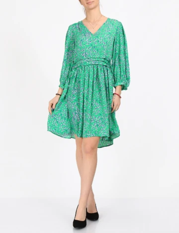 Rochie scurta Vero Moda, verde