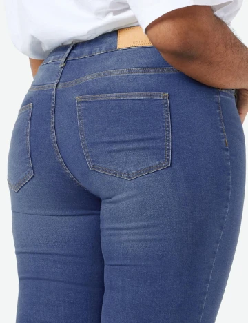 Blugi Noisy May Plus Size, albastru Albastru