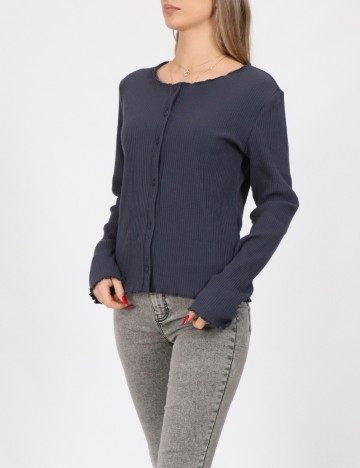 
						Bluza Pieces, bleumarin