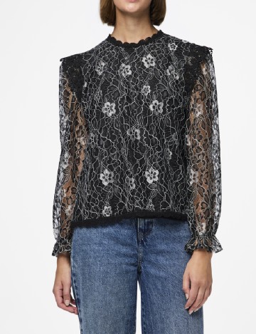 
						Bluza Pieces, negru