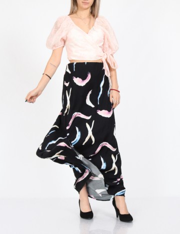 
						Fusta Vero Moda, negru